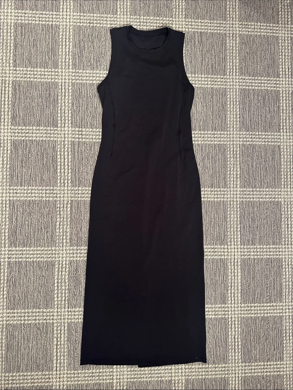 Lululemon All Aligned Midi Dress in black